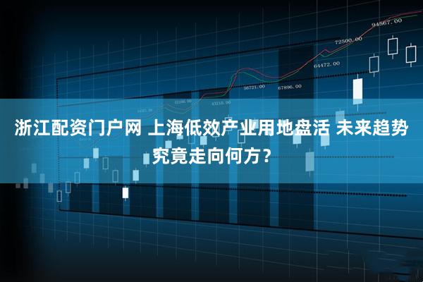 浙江配资门户网 上海低效产业用地盘活 未来趋势究竟走向何方?